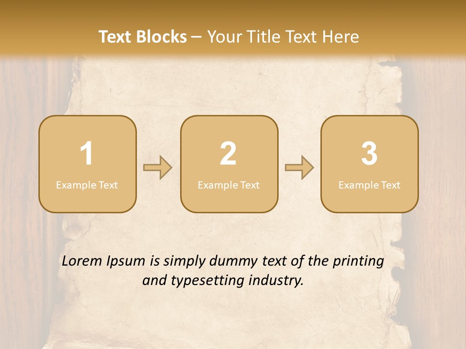 Old Decor Holiday PowerPoint Template