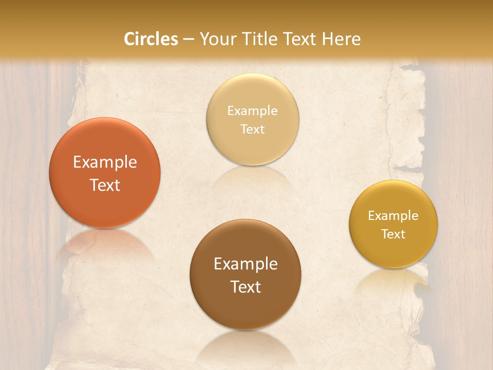 Old Decor Holiday PowerPoint Template