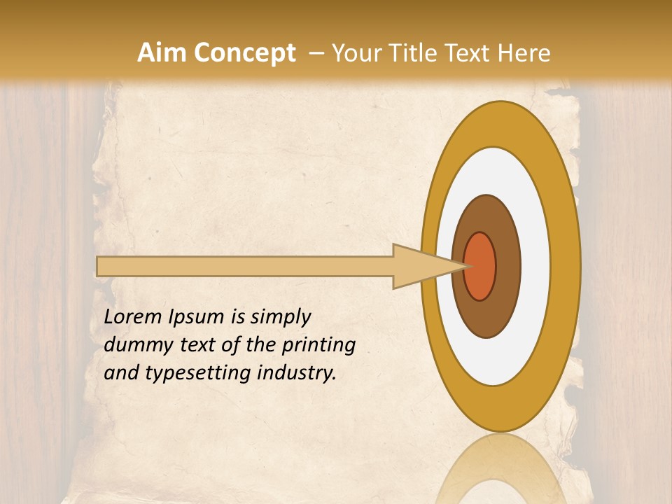 Old Decor Holiday PowerPoint Template