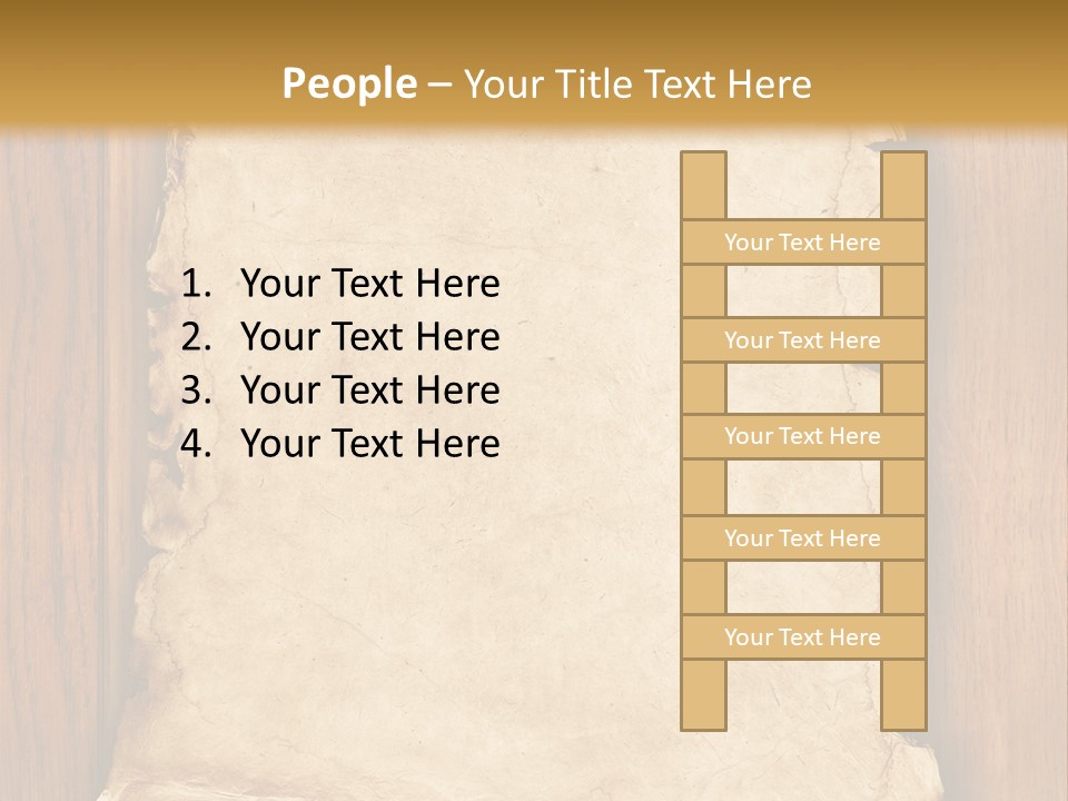 Old Decor Holiday PowerPoint Template