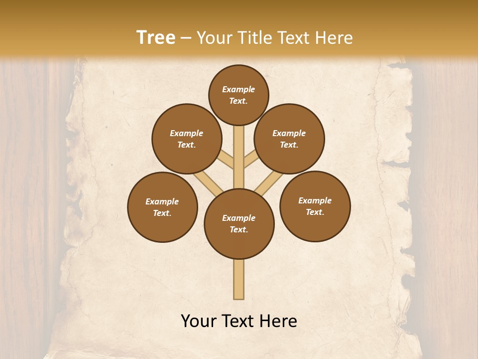 Old Decor Holiday PowerPoint Template