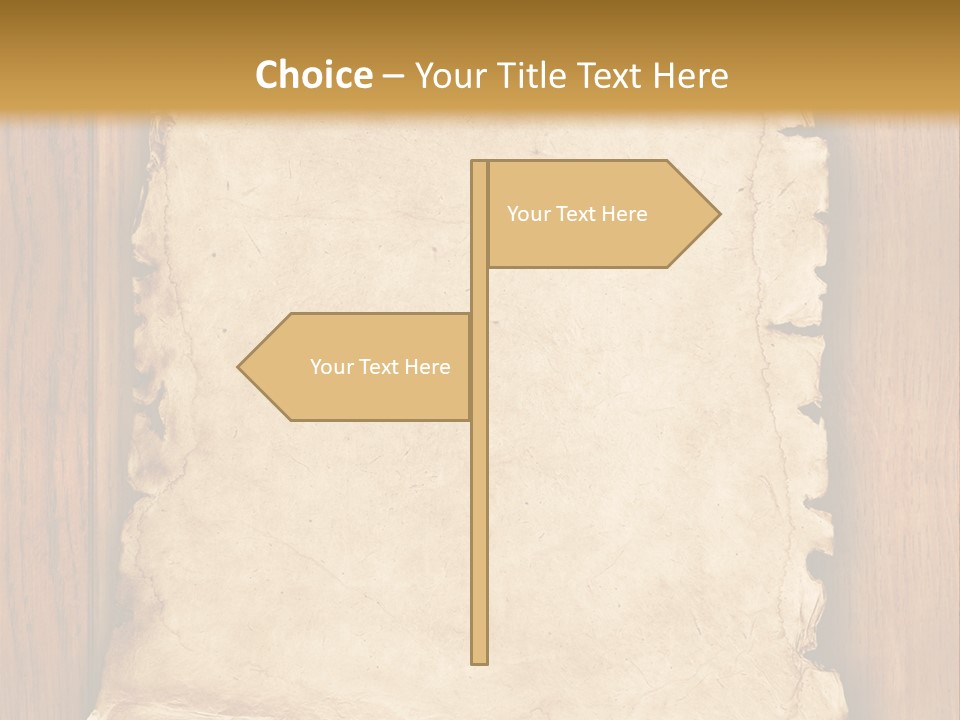 Old Decor Holiday PowerPoint Template