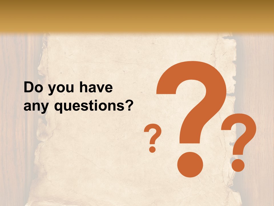 Old Decor Holiday PowerPoint Template