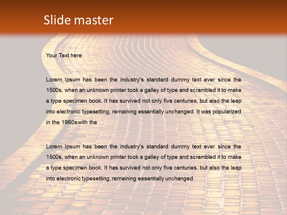 Park Attraction Silent PowerPoint Template