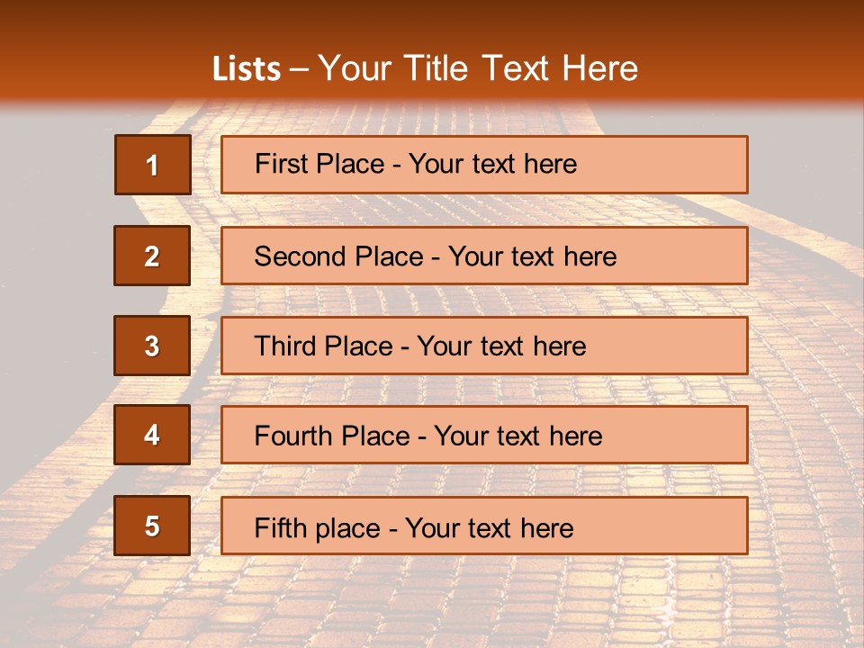 Park Attraction Silent PowerPoint Template