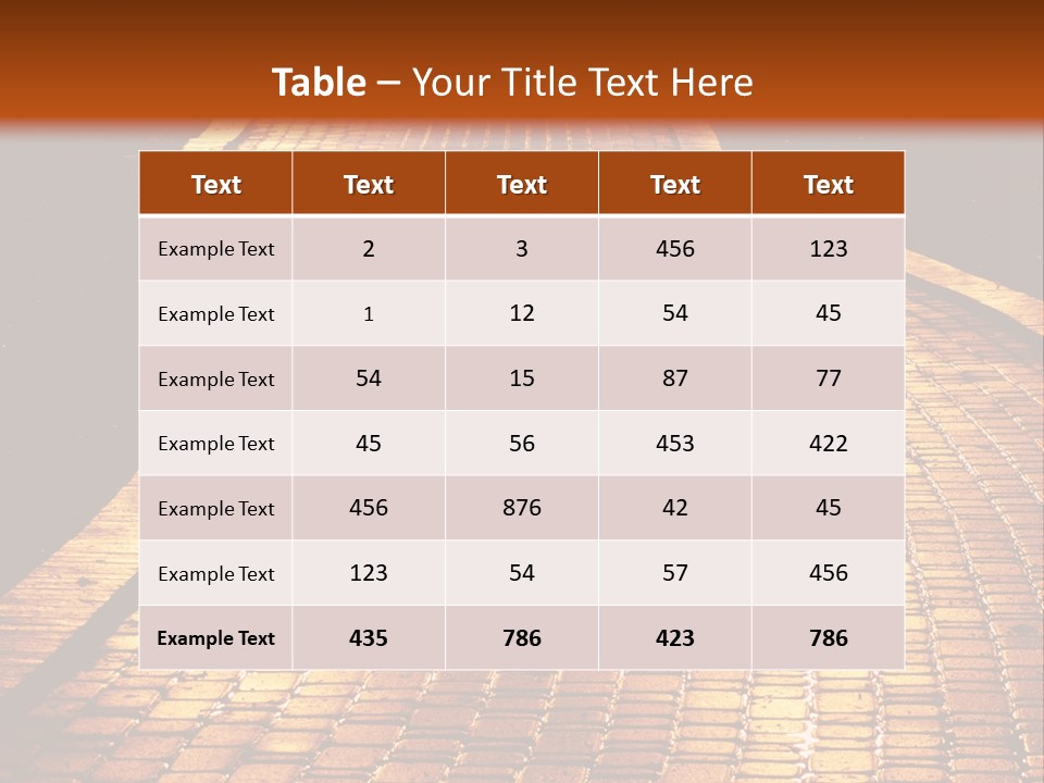 Park Attraction Silent PowerPoint Template