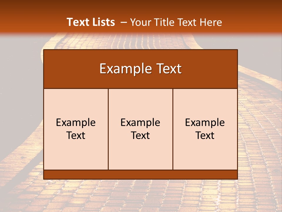 Park Attraction Silent PowerPoint Template