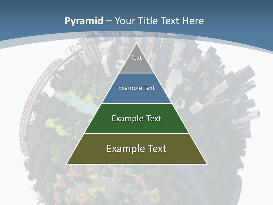 Urban River Commute PowerPoint Template