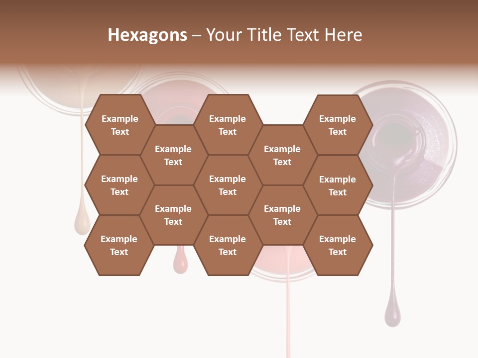 Leaking Purple Shine PowerPoint Template