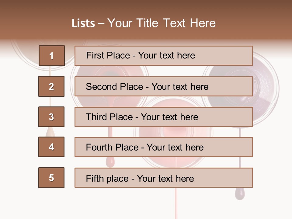 Leaking Purple Shine PowerPoint Template