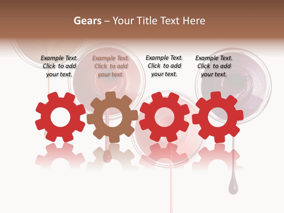 Leaking Purple Shine PowerPoint Template