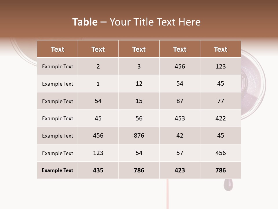 Leaking Purple Shine PowerPoint Template