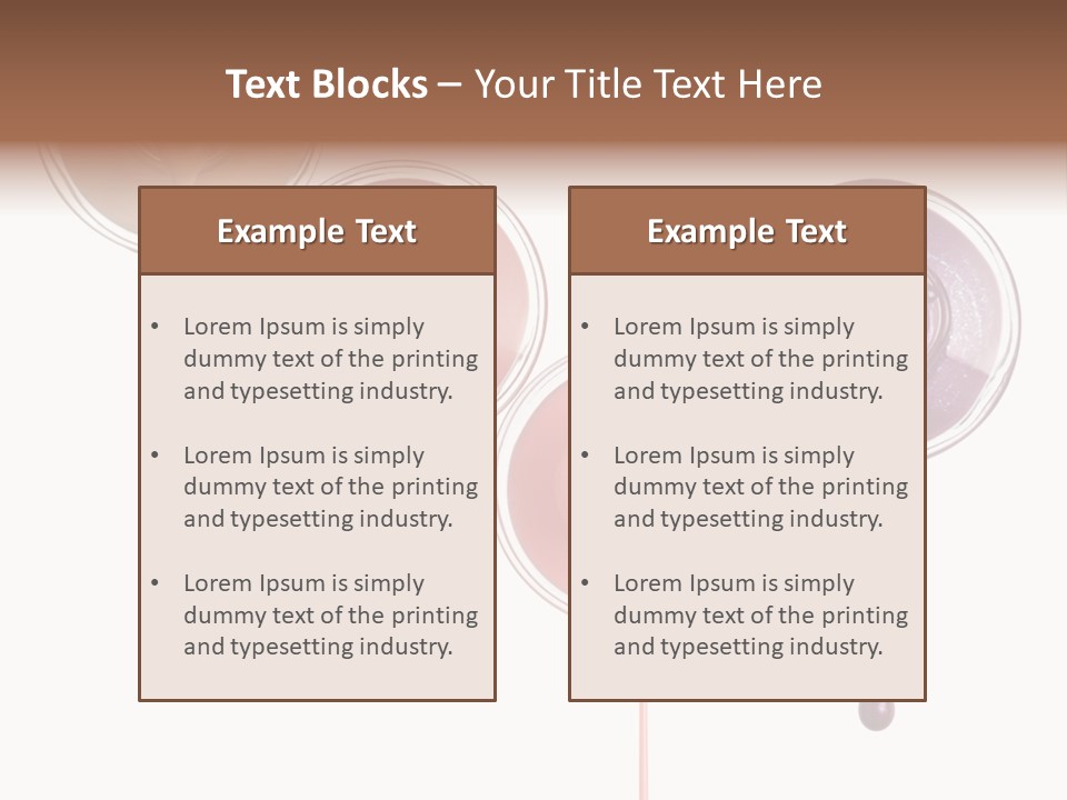 Leaking Purple Shine PowerPoint Template