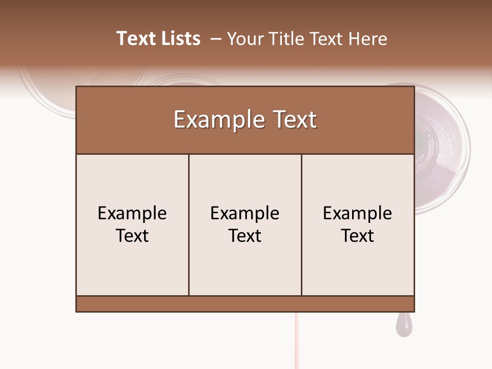 Leaking Purple Shine PowerPoint Template