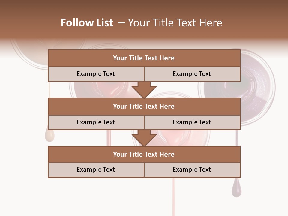Leaking Purple Shine PowerPoint Template