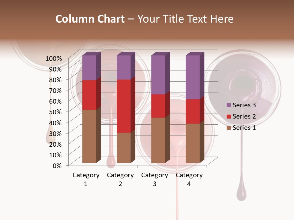 Leaking Purple Shine PowerPoint Template