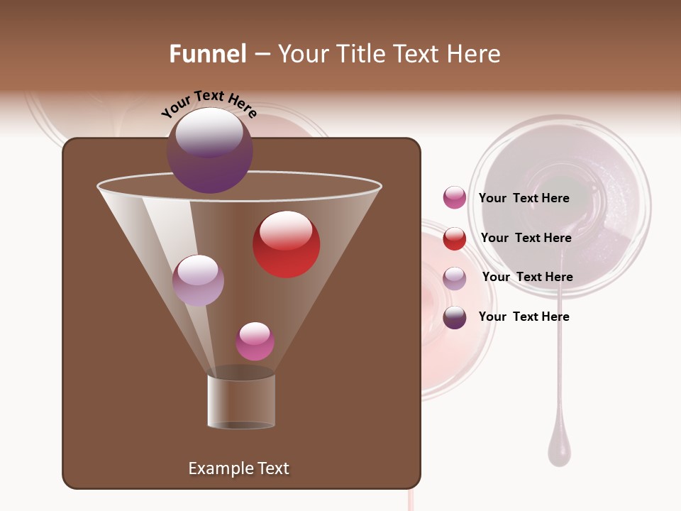 Leaking Purple Shine PowerPoint Template