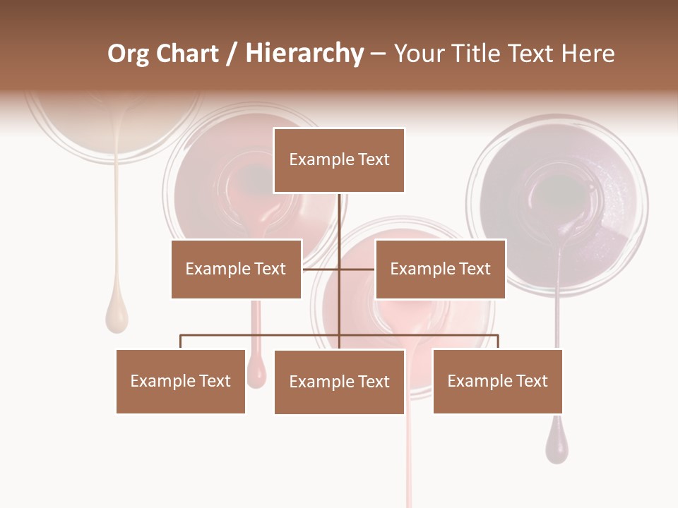 Leaking Purple Shine PowerPoint Template
