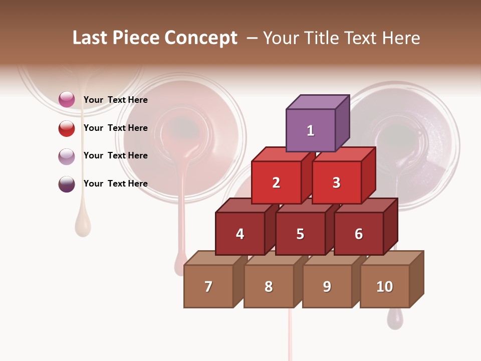 Leaking Purple Shine PowerPoint Template