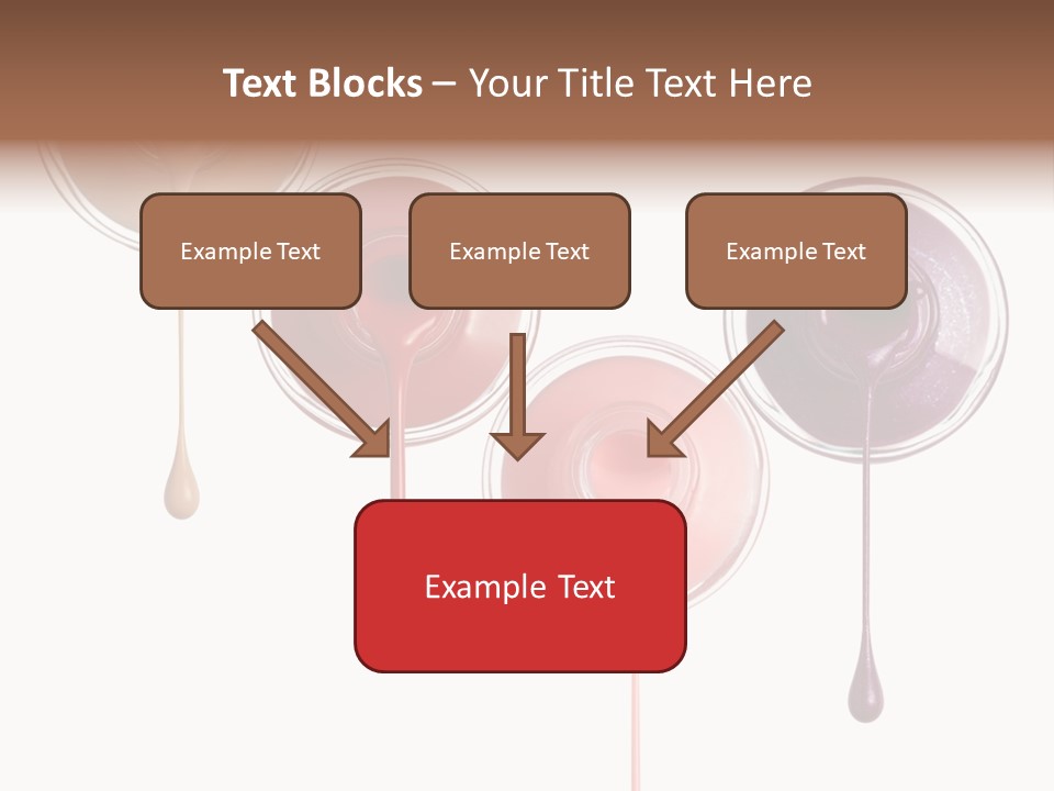Leaking Purple Shine PowerPoint Template
