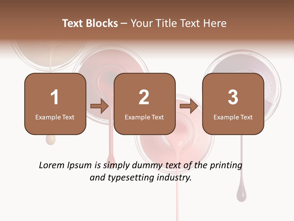 Leaking Purple Shine PowerPoint Template