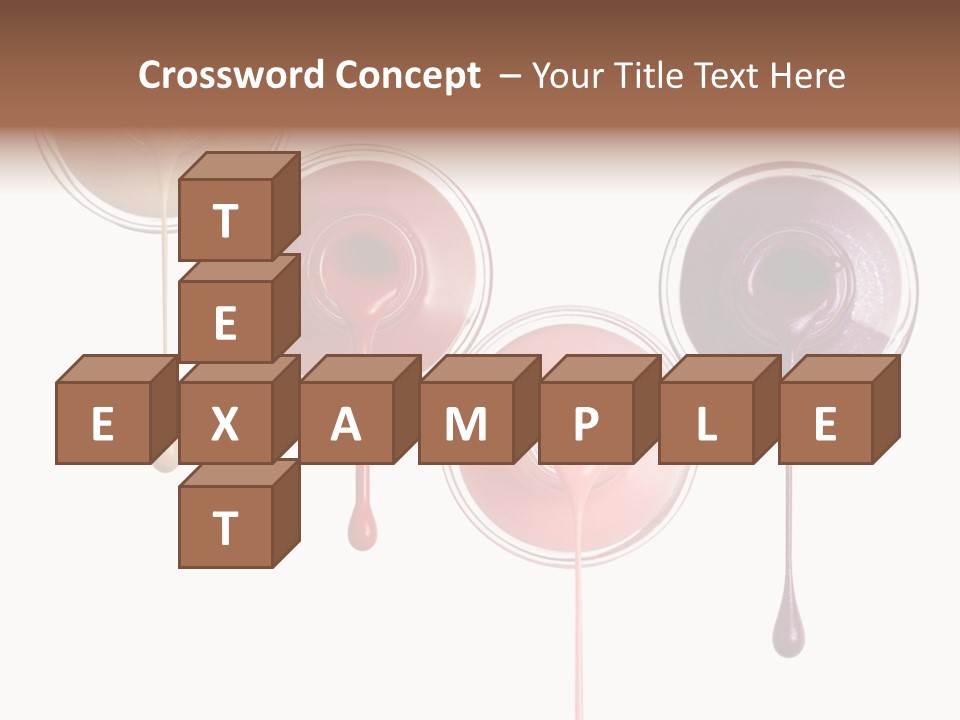 Leaking Purple Shine PowerPoint Template