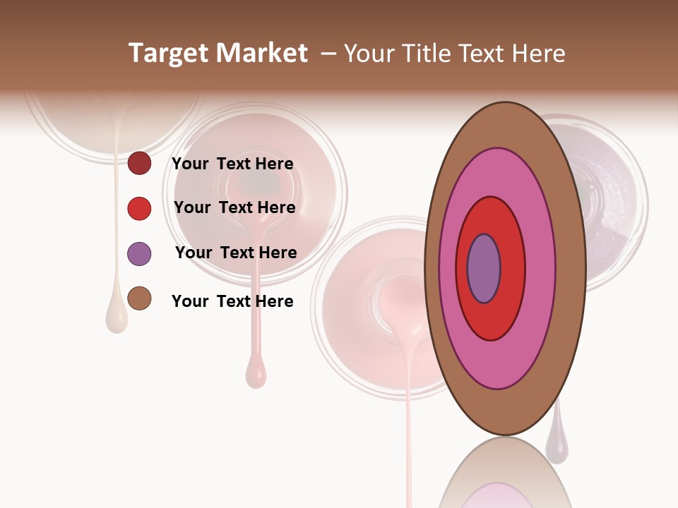 Leaking Purple Shine PowerPoint Template