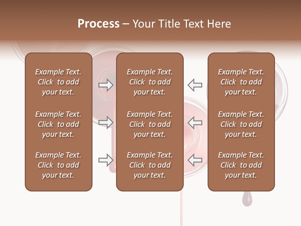 Leaking Purple Shine PowerPoint Template