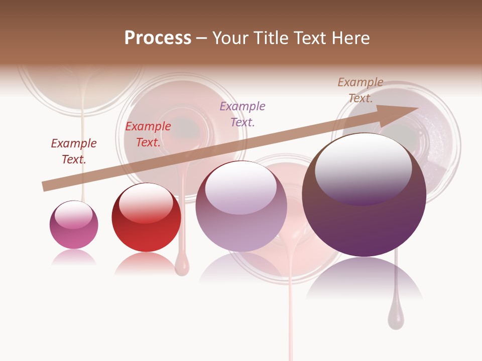 Leaking Purple Shine PowerPoint Template