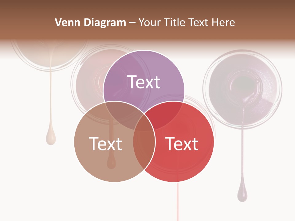 Leaking Purple Shine PowerPoint Template