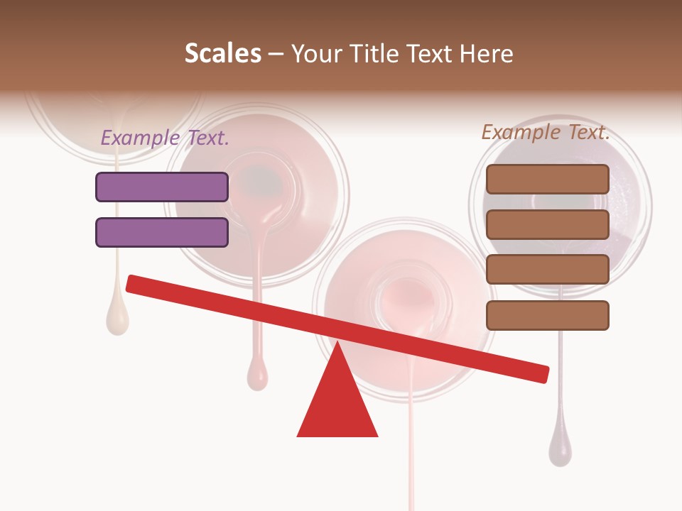 Leaking Purple Shine PowerPoint Template