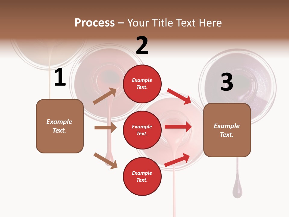 Leaking Purple Shine PowerPoint Template