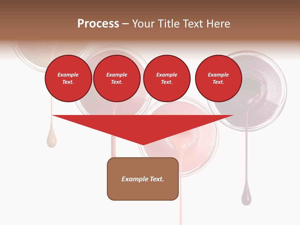 Leaking Purple Shine PowerPoint Template