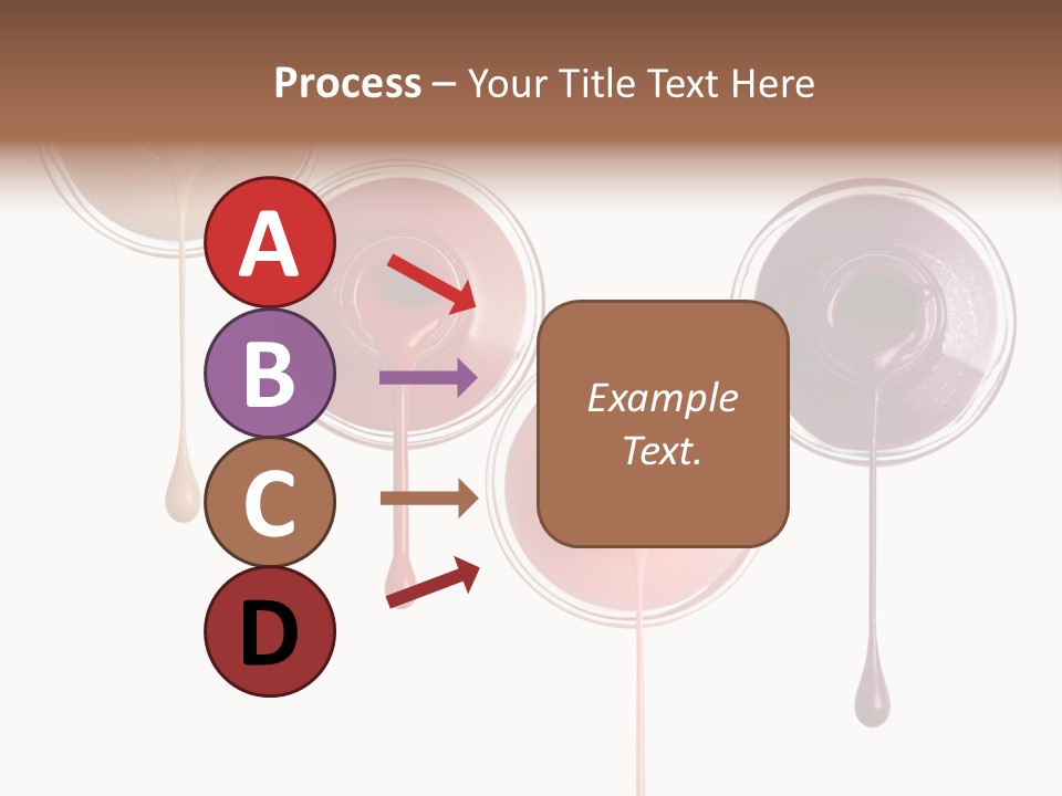 Leaking Purple Shine PowerPoint Template