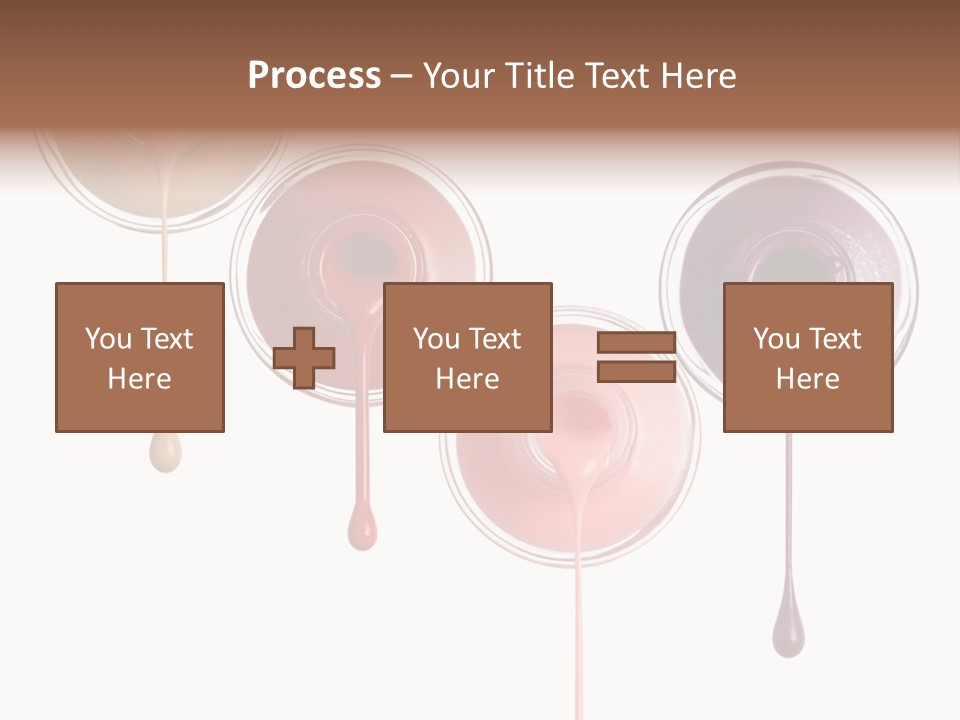 Leaking Purple Shine PowerPoint Template