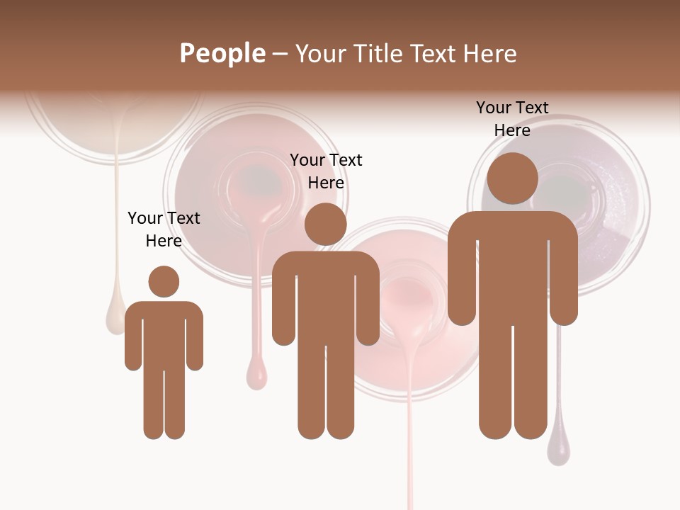 Leaking Purple Shine PowerPoint Template