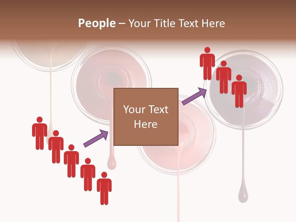 Leaking Purple Shine PowerPoint Template