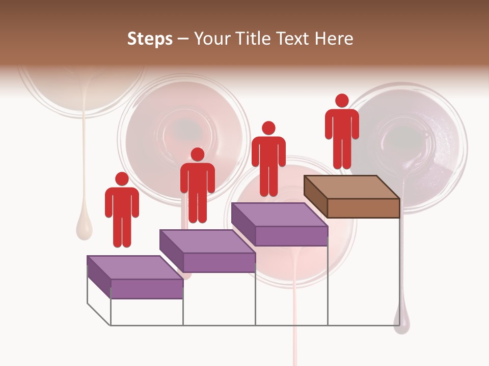 Leaking Purple Shine PowerPoint Template