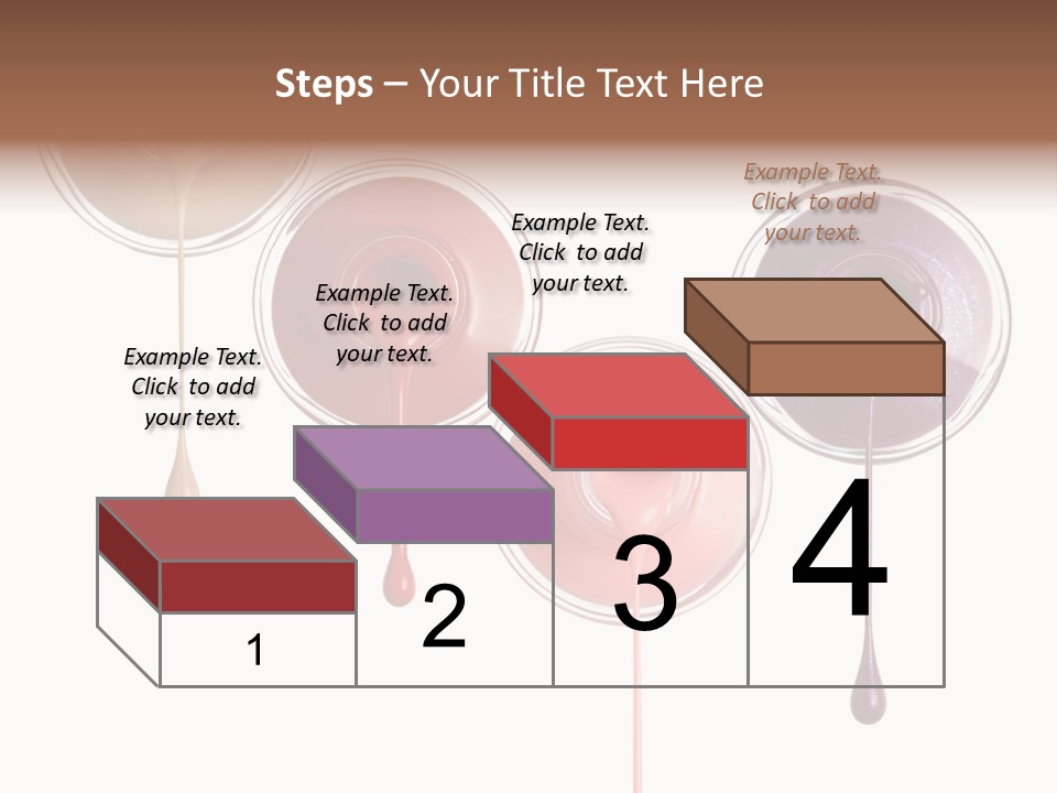 Leaking Purple Shine PowerPoint Template