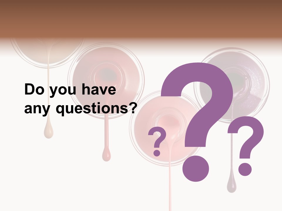 Leaking Purple Shine PowerPoint Template