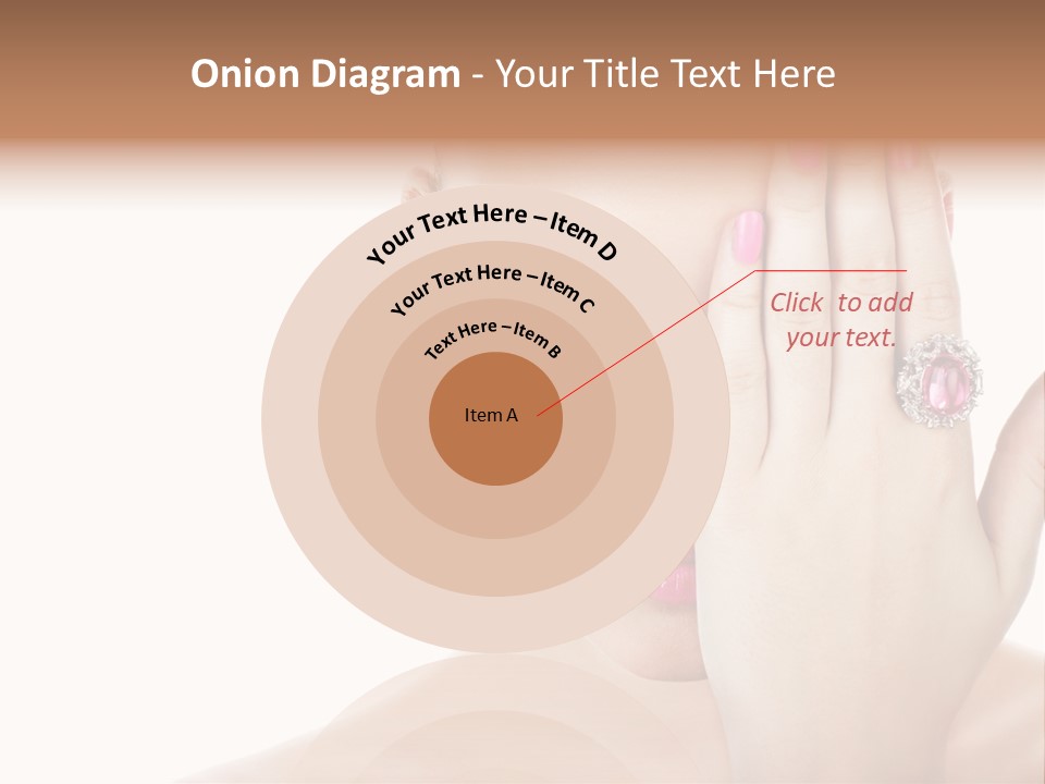 Silver Girl Horizontal PowerPoint Template