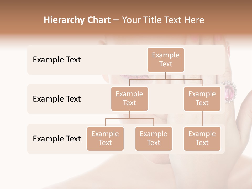 Silver Girl Horizontal PowerPoint Template
