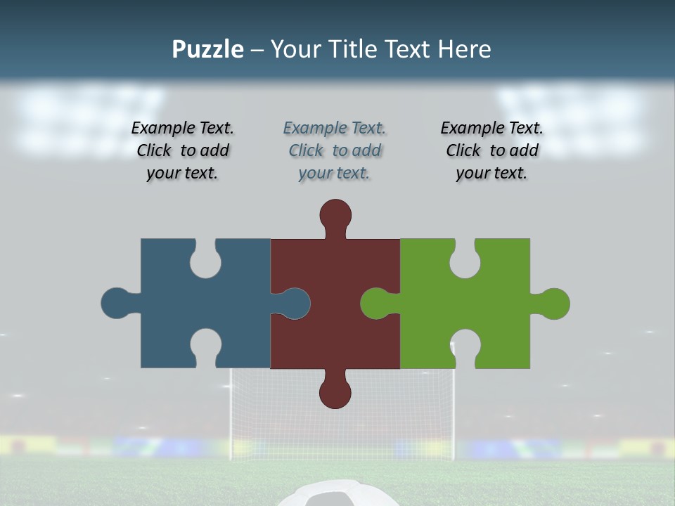Competition Win Fan PowerPoint Template