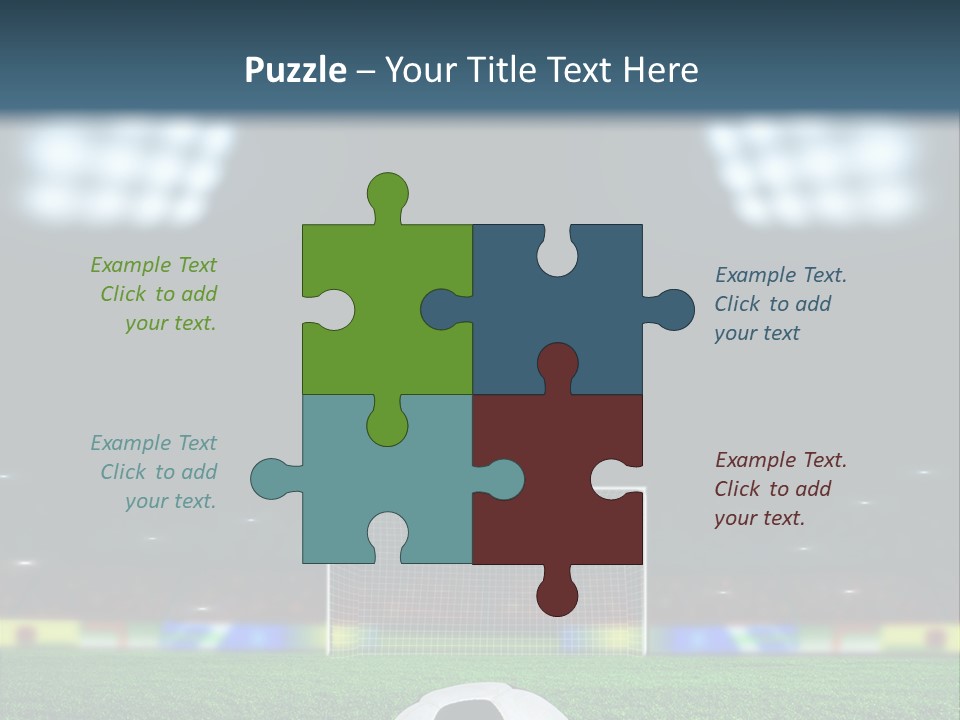 Competition Win Fan PowerPoint Template
