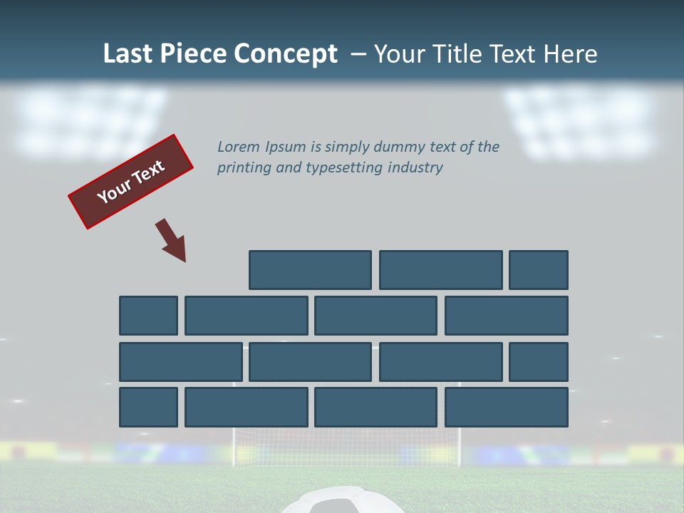 Competition Win Fan PowerPoint Template