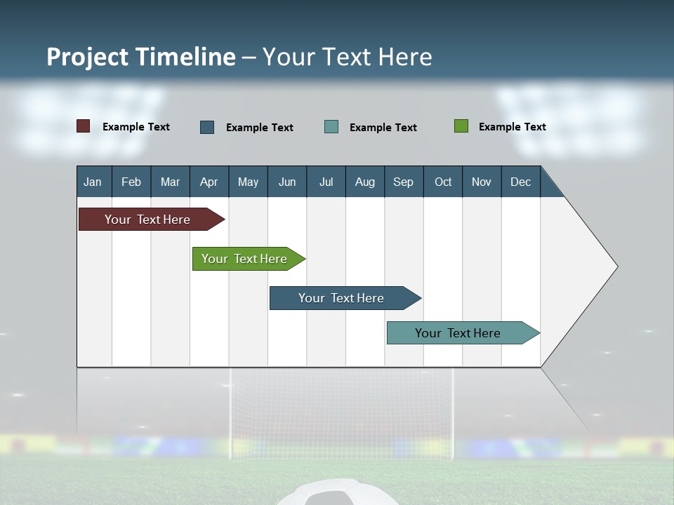 Competition Win Fan PowerPoint Template