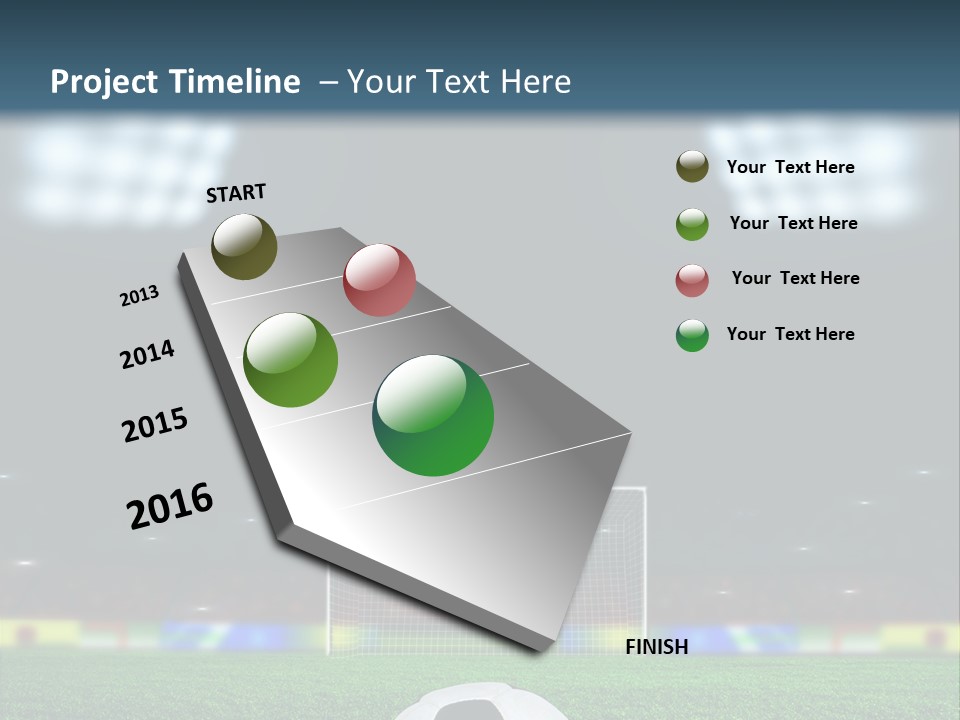 Competition Win Fan PowerPoint Template
