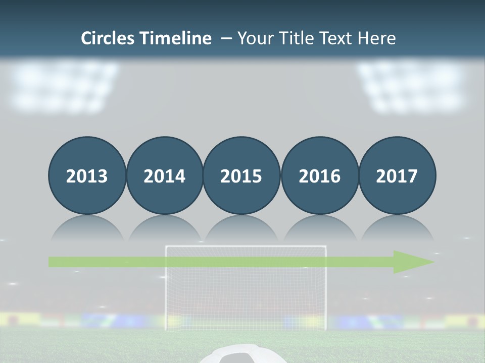 Competition Win Fan PowerPoint Template