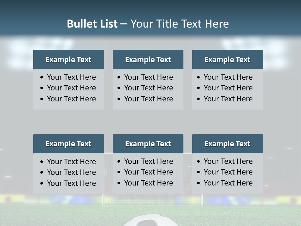 Competition Win Fan PowerPoint Template
