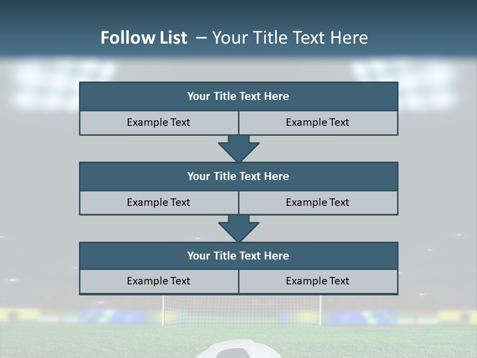 Competition Win Fan PowerPoint Template